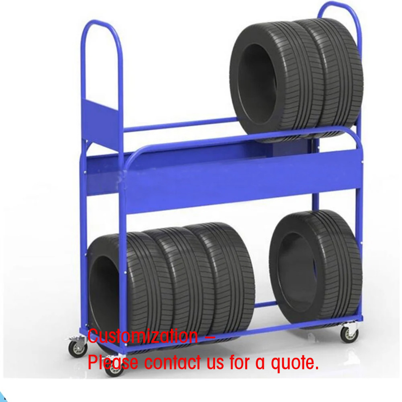 Auto Repair Shop In - رف تخزين معدني مخصص، حامل عرض