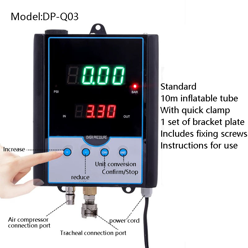 Auto Repair Shop Equipment - مضخة هواء رقمية أوتوماتيكية بالكامل لتعبئة