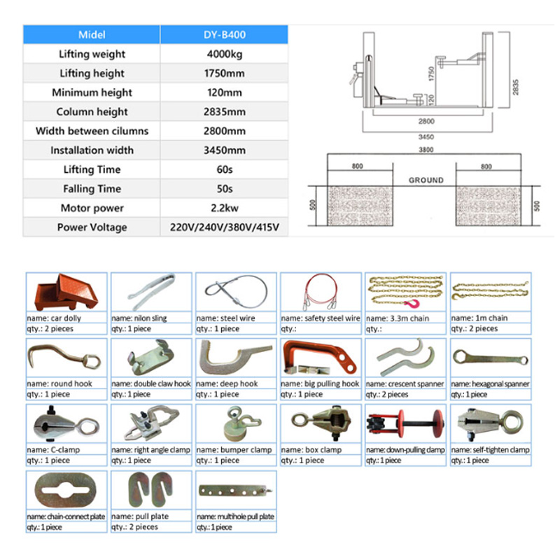 معدات إصلاح هيكل السيارة معتمد - مراجعة Auto Repair Shop Equipment وسعره